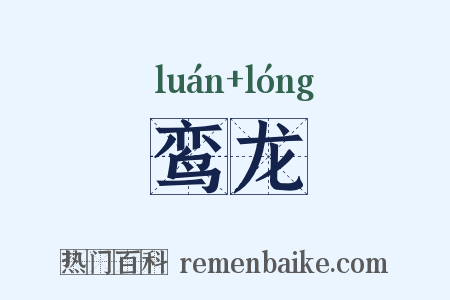 鸾龙是什么意思的图片